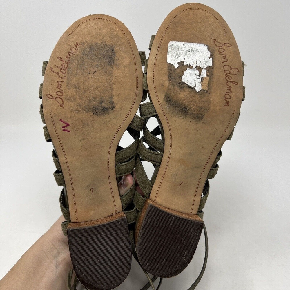 Sam Edelman Tan Strappy Sandals - Picture 12 of 12